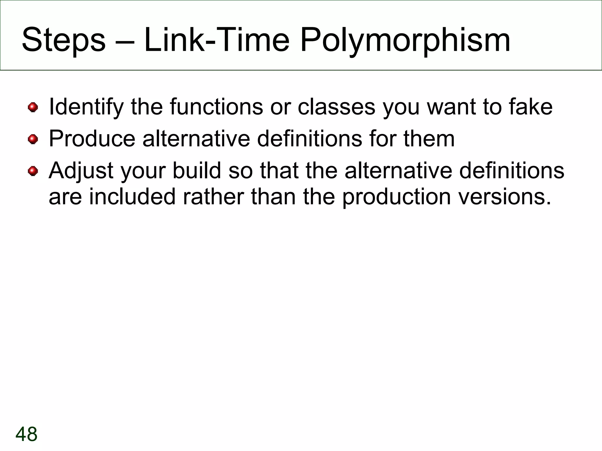 Working effectively with legacy code ppt