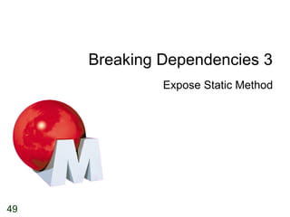 Breaking Dependencies 3 Expose Static Method 
