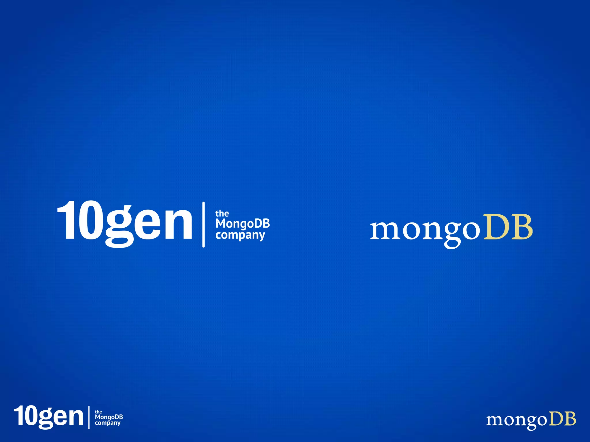 Welcome to MongoDB Tokyo 2012