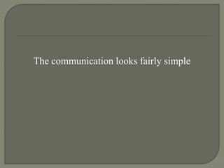 The communication looks fairly simple
27
 