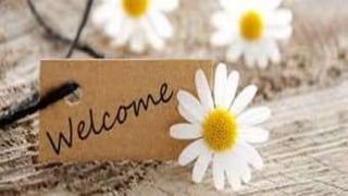 welcome @