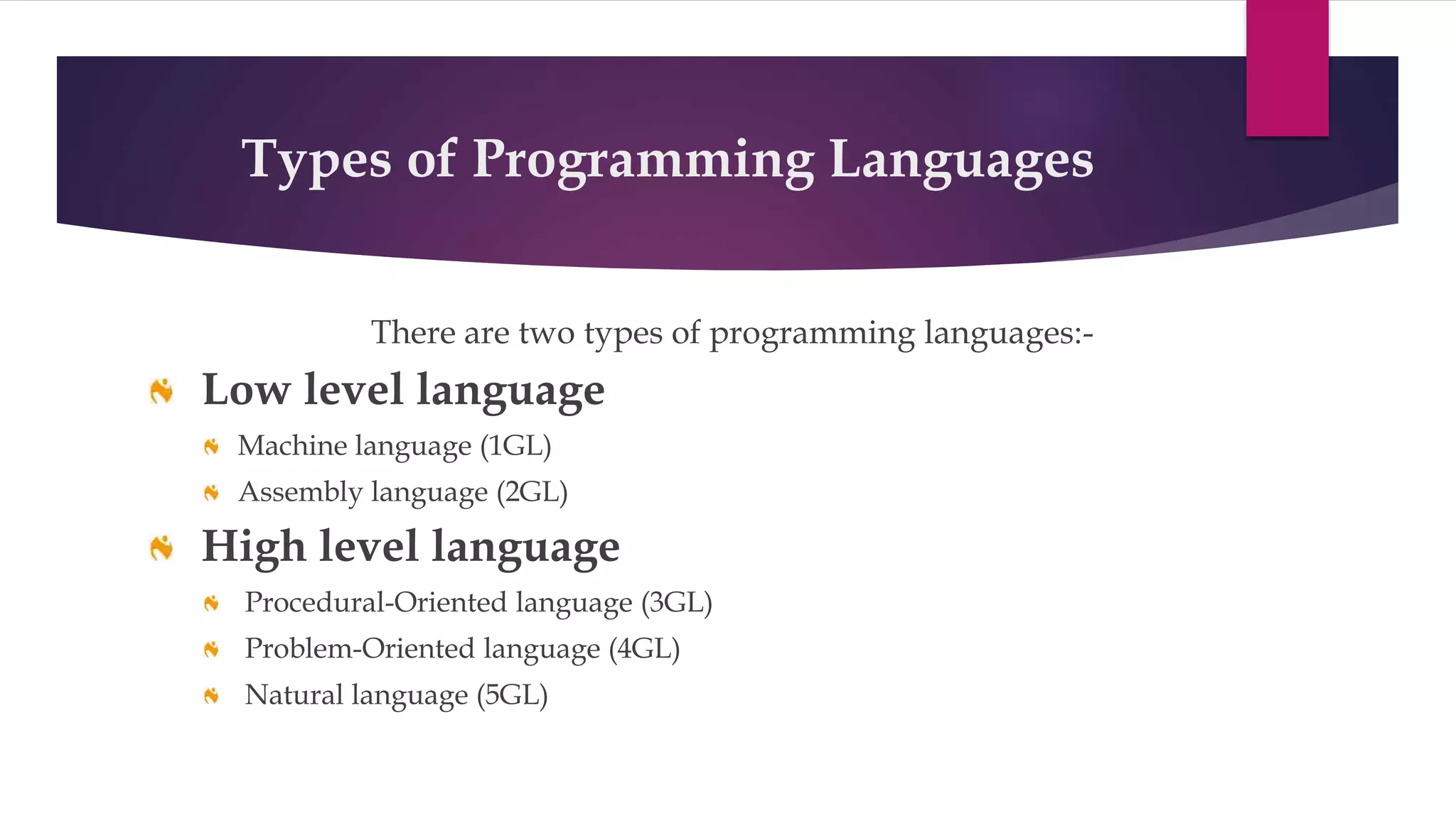 Programming Language | PPT