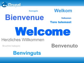 Welcome Herzliches Willkommen Benvenuto Bienvenue Welkom Benvinguts   Bruchim habayim   Velkomen   Kamogelo   Tere tulemast   