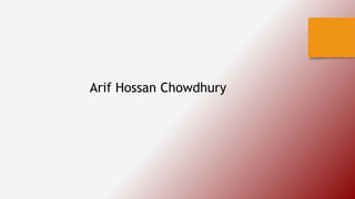 Arif Hossan Chowdhury
 