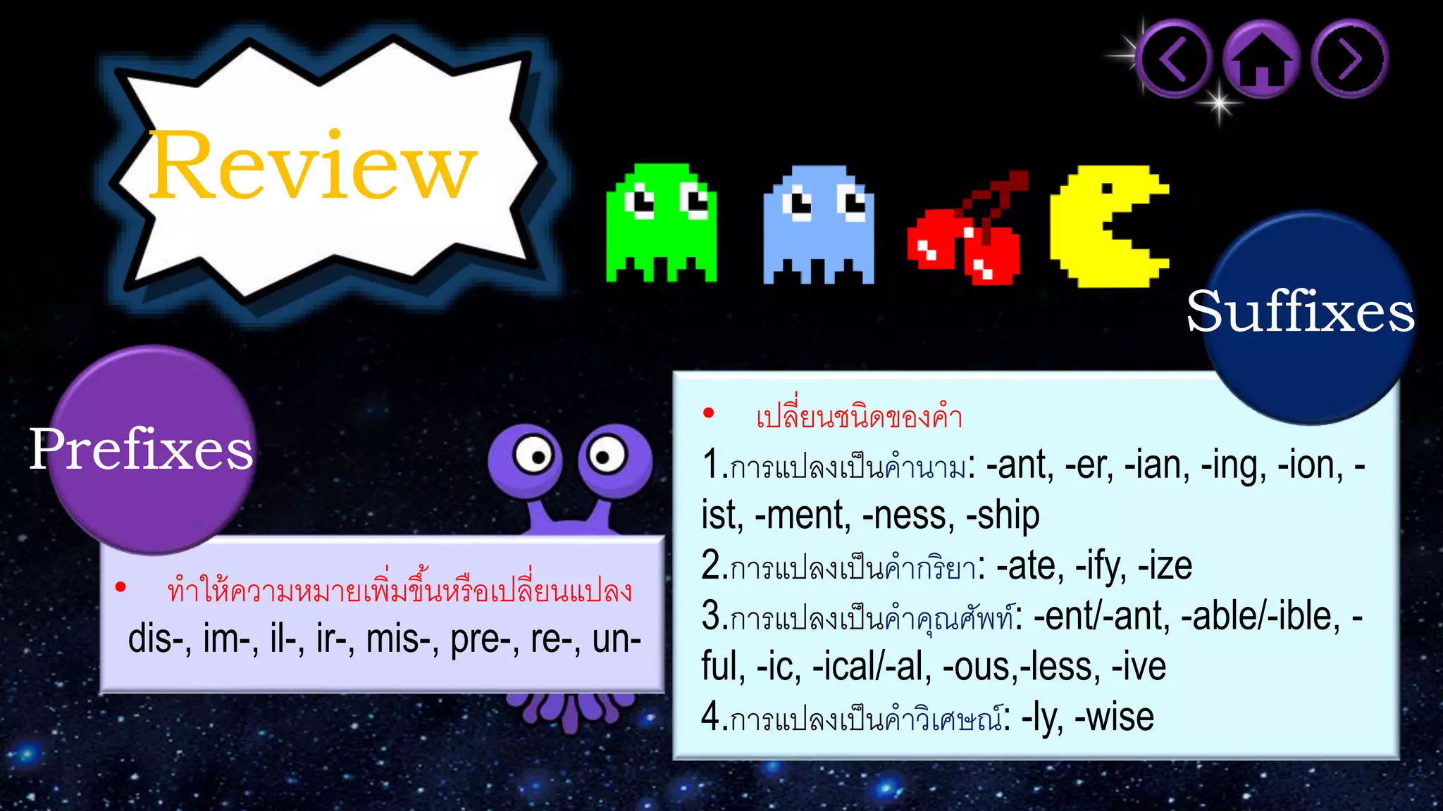 Welcome to-prefixes-and-suffixes-world | PPTX