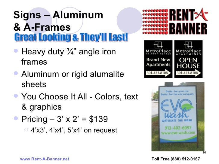 Rent A Banner