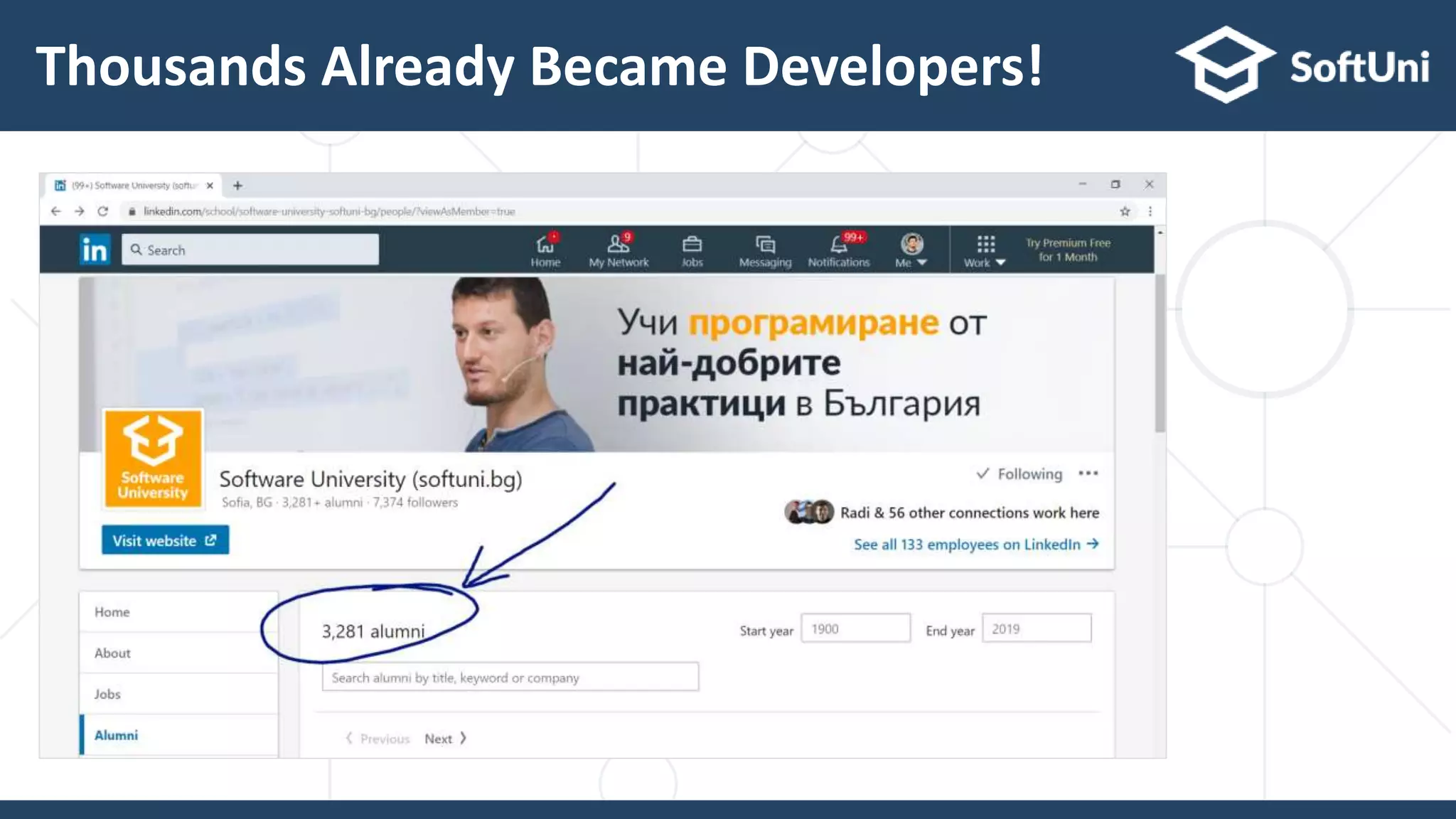 Thousands Already Became Developers!
 