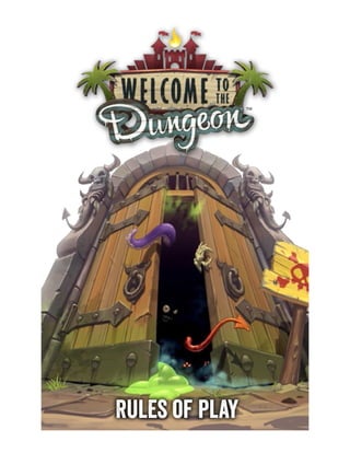 Hướng dẫn chơi Welcome to the dungeon Board game 