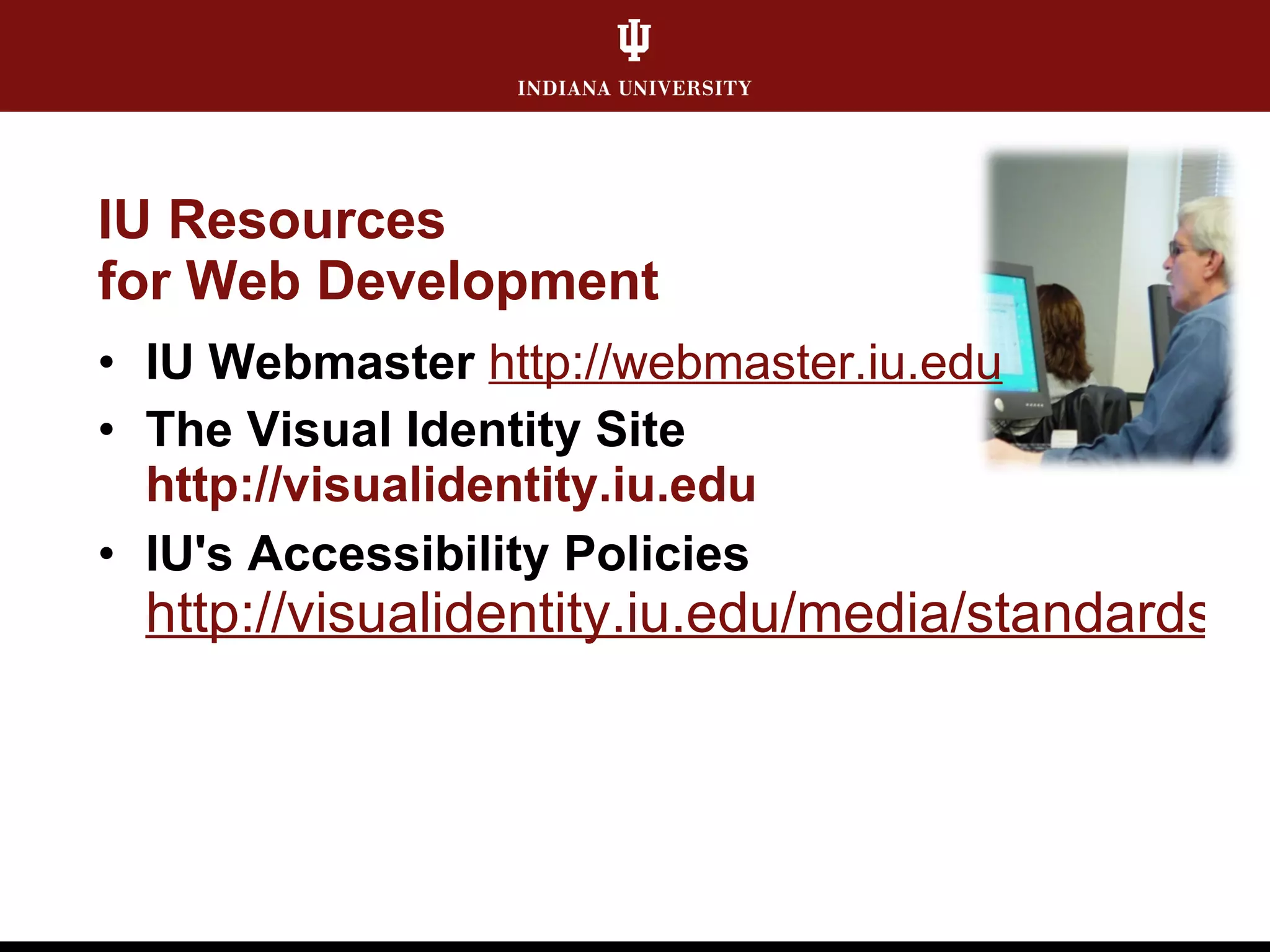 Web Publishing: An Overview of Tools and Service