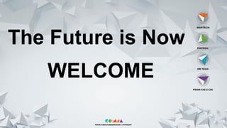 davio@brainsparks.io | @daviolarnout
The Future is Now
WELCOME
 
