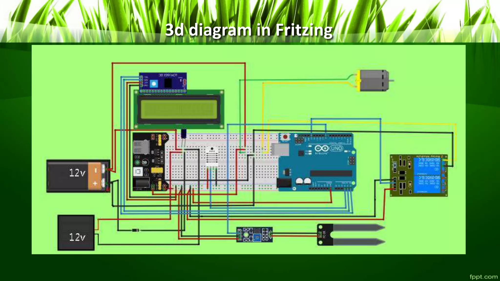 arduino based automatic irrigation system | PPTX