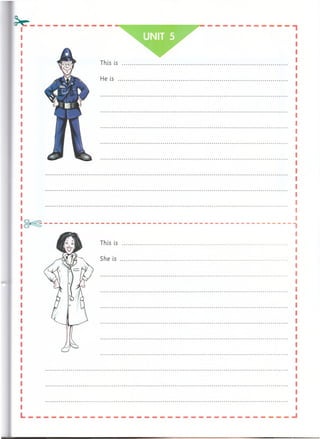 This is
He is
This is
She is
 