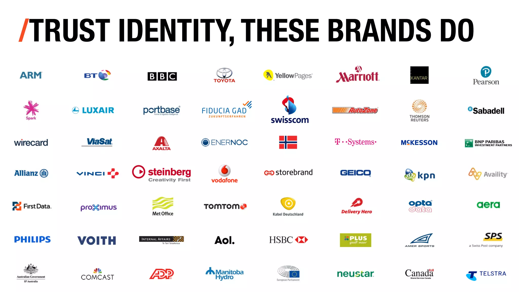 /TRUST IDENTITY, THESE BRANDS DO
 
