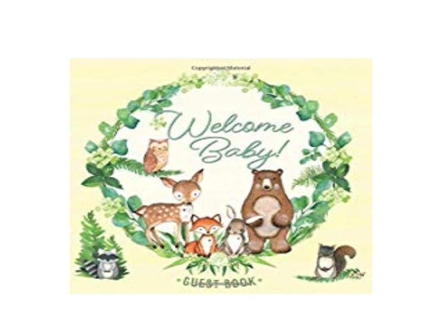 woodland baby book