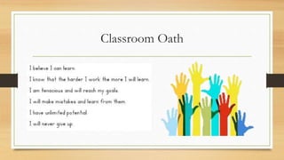 Classroom Oath
 