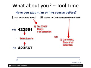 What about you? – Tool Time
 