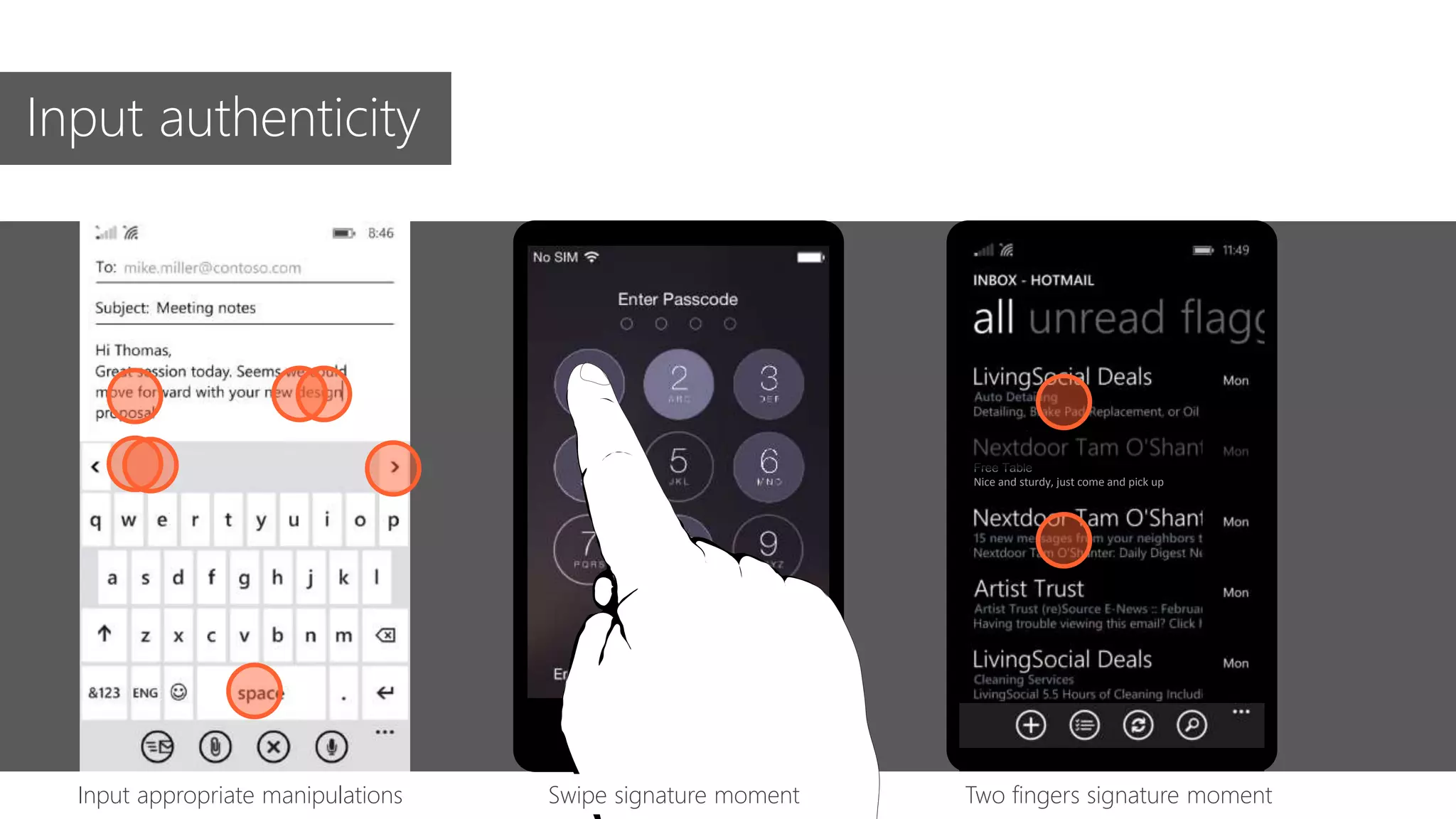 Free Table
Nice and sturdy, just come and pick up
Input appropriate manipulations Swipe signature moment Two fingers signature moment
Input authenticity
 