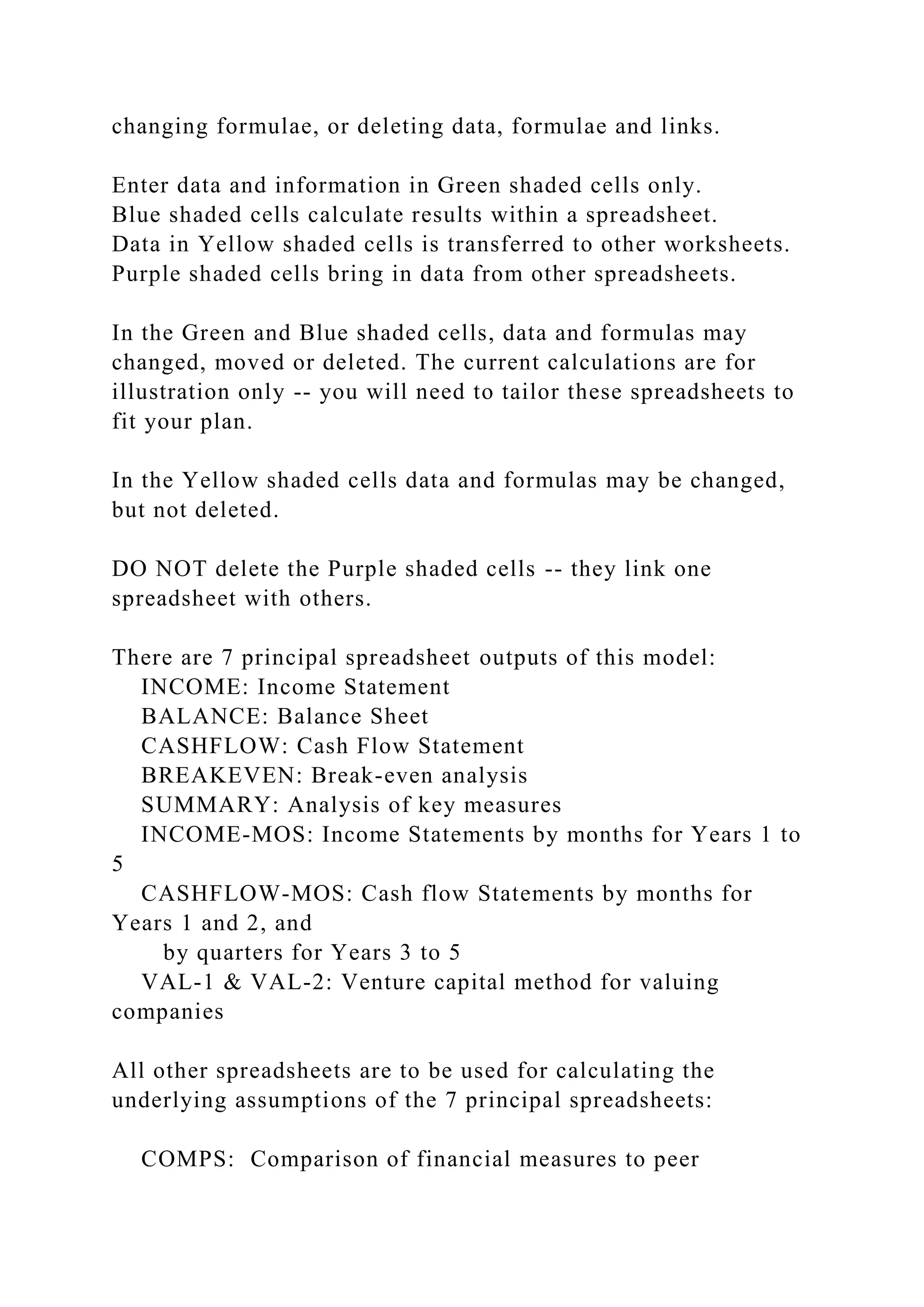 WELCOMEFinancial Projections ModelFor Business PlansFran.docx ...