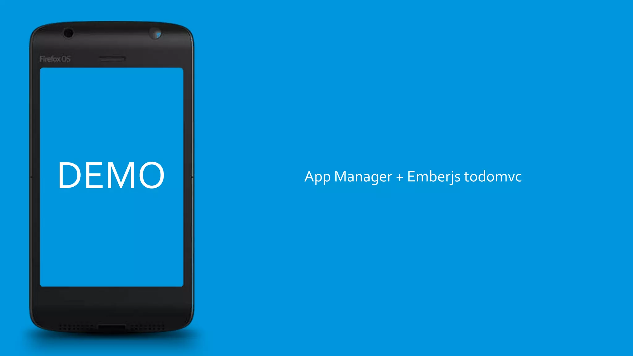 DEMO App Manager + Emberjs todomvc
 
