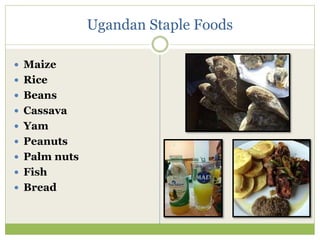 Soups and stews are
popular.
 
