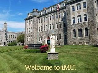 Welcome to iMU.
 