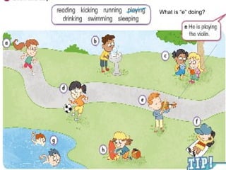 What is “e” doing?
 