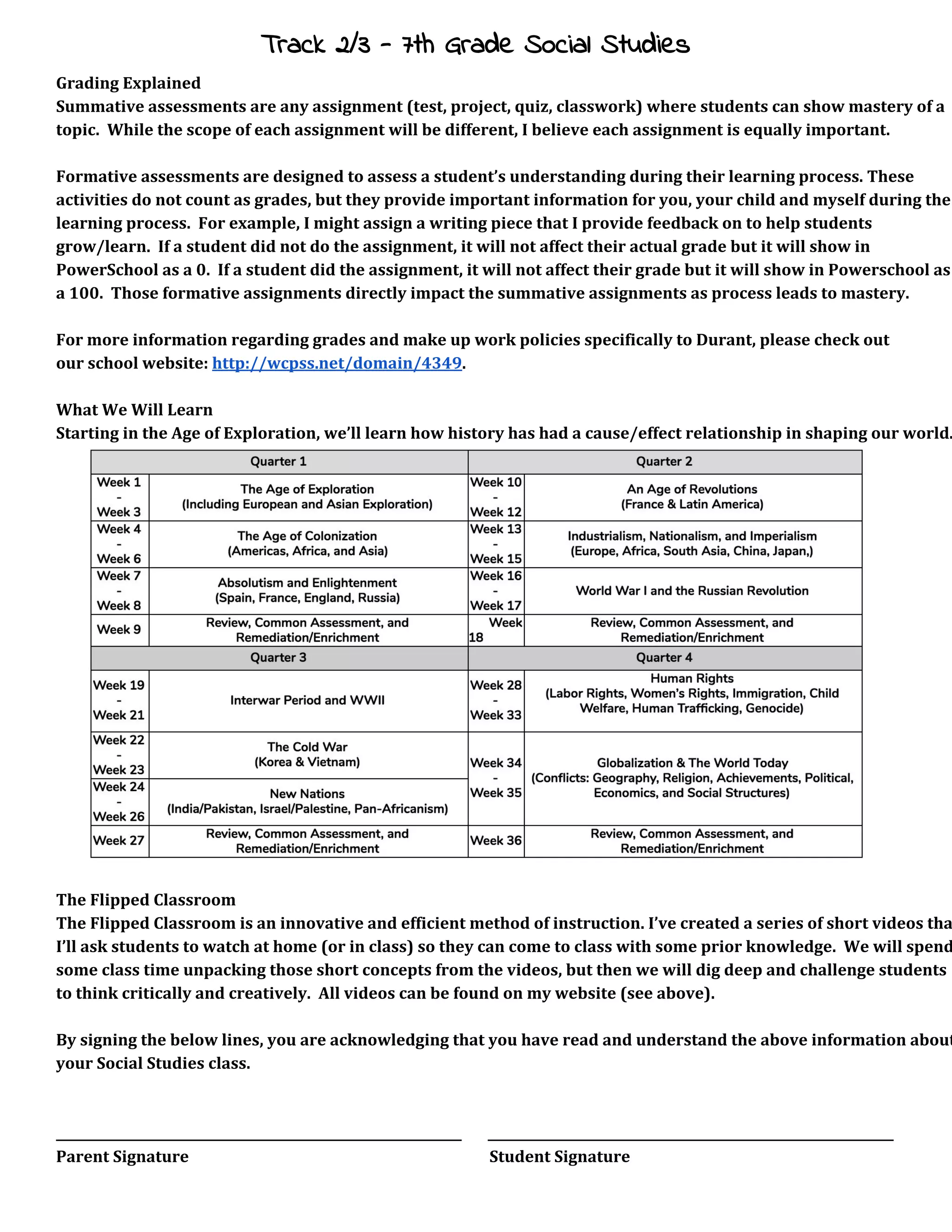 Social Studies Welcome Letter PDF Social studies welcome letter pdf
