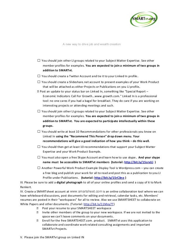 Welcome letter from smartvt Welcome letter from smartvt