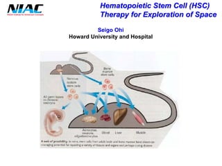 Hematopoietic Stem Cell (HSC) 
Therapy for Exploration of Space 
SeigoOhi 
Howard University and Hospital  