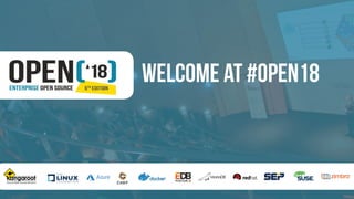 Welcome at OPEN'18