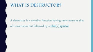 What is Constructors and Destructors in C++ (Explained with Example ...