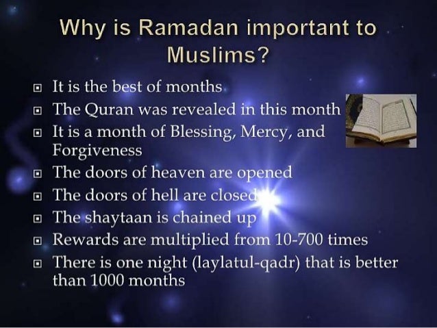 Easy essay on blessing of ramadan picture