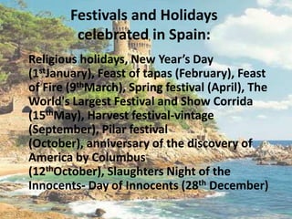 Welcome spain | PPTX