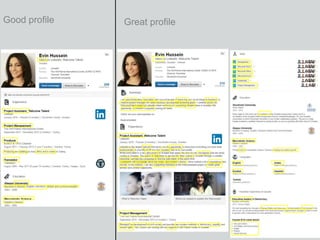 4
Good profile Great profile
 