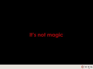 It’s not magic
 