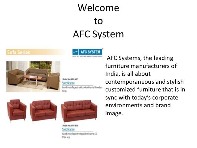Welcome to afc systemppt