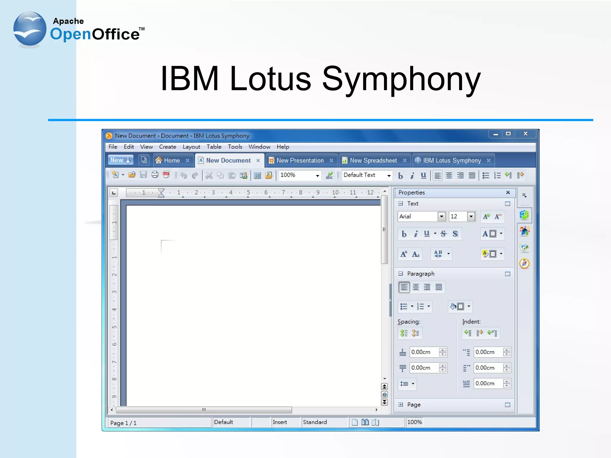 IBM Lotus Symphony
 
