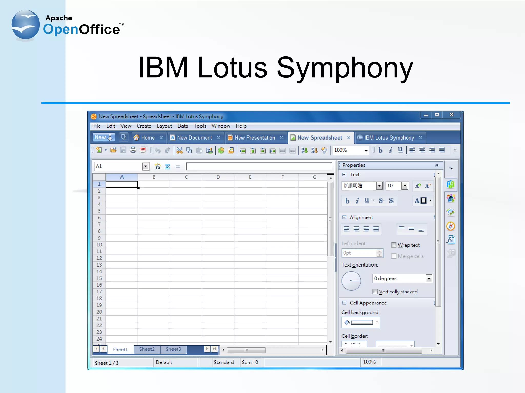 IBM Lotus Symphony
 