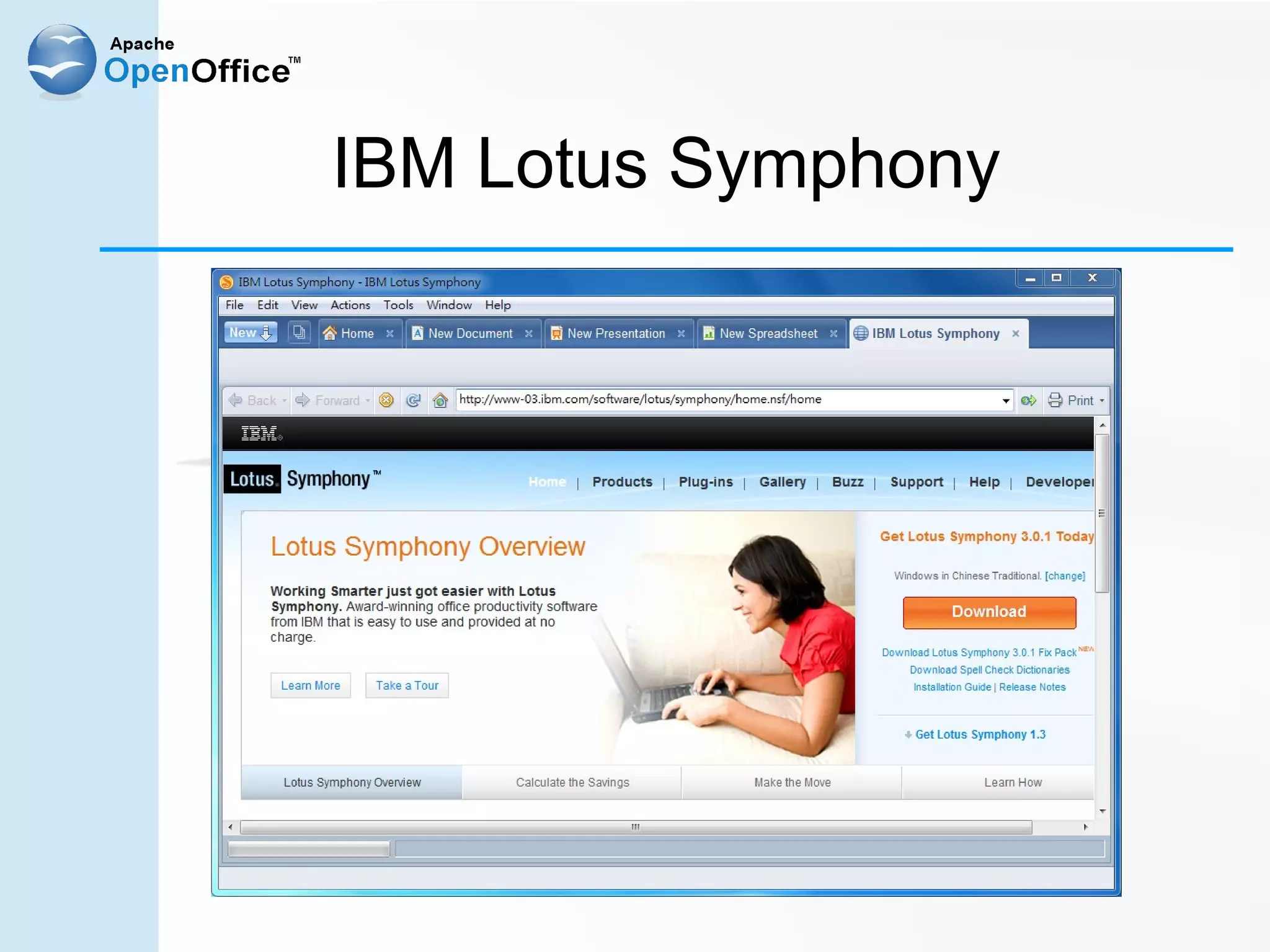 IBM Lotus Symphony
 