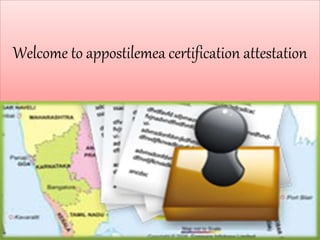 Welcome to appostilemea certification attestation
 