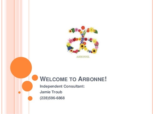 Welcome To Arbonne 