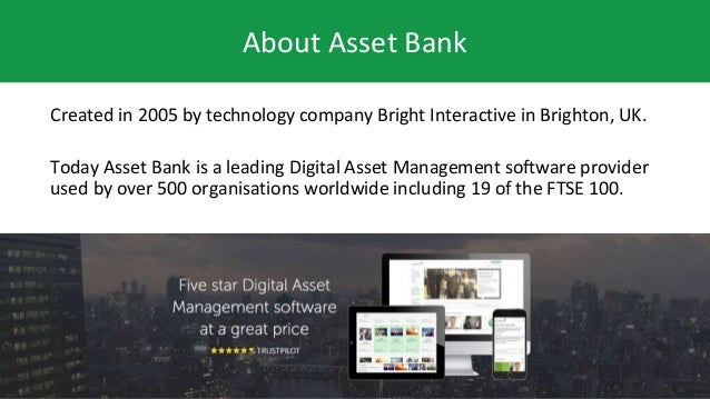 Welcome to Asset Bank