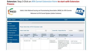 Welcome to ata carnet system indian customs | PPTX