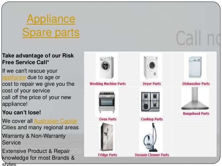 Appliance Spare parts Appliance Repairs