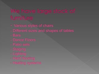 Welcome to cg marquees