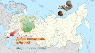 Добро пожаловать
в Чечню!
Марша догIийла!
 