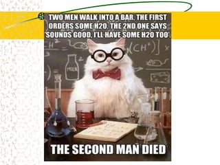 Welcome to chemistry!