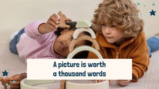 A picture is worth
a thousand words
 