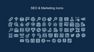 SEO & Marketing Icons
 