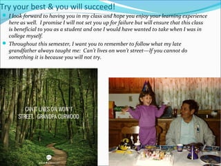 Welcome to class power point